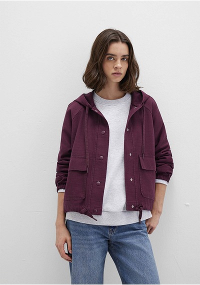 Mavi Bordo Kadın Ceket M110775-87830 Bordo