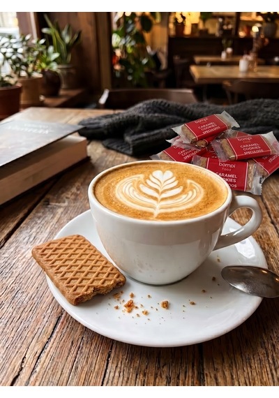Bompi Karamelli Speculoos Tek Paketli Bisküvi 1300 G 245 Adet