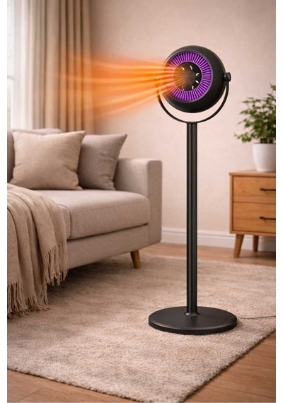 Tastech Sessiz Çalışma Hızlı Isıtma 800 W Ayaklı Isıtıcı Fan