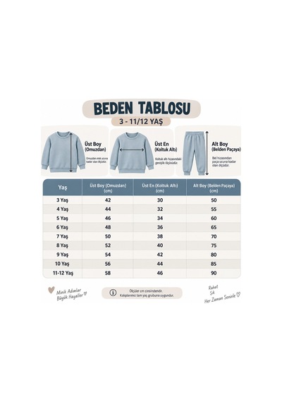 Free Beka Sevimli Desenli Bisiklet Yaka %100 Pamuklu İnterlok Kumaş Kız Ve Erkek Çocuk Uzun Kollu Pijama Takımı Çok Renkli