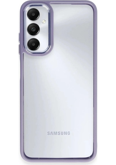 Samsung Uyumlu Galaxy A05s Kılıf Power Silikon Lila