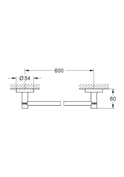 Grohe Essentials Uzun Havluluk - 40366001 Krom
