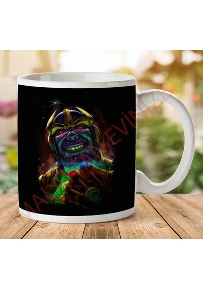 1-1764 Do It Myself Thanos Guardians Of The Galaxy İki Tarafı Baskılı Kupa Bardak.jpg