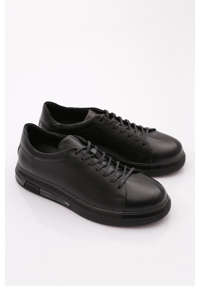 Dgn 2208 Erkek Bağcikli Sneaker 2208-2285-R1534 Siyah