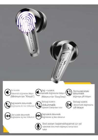 Deanb FB20 IPX4 Stereo Kablosuz Oyuncu Kulak İçi Kulaklık
