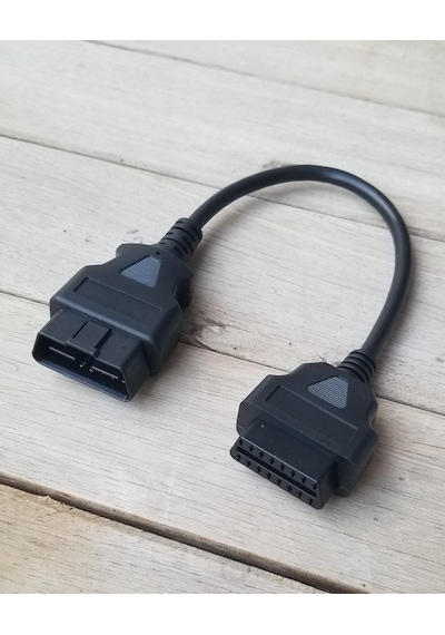 Obd Uzatma Kablosu 16 Pin Erkek Dişi 30 Cm Launch