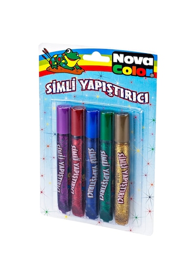 Nova Color Simli Yapıştırıcı 5 Renk Nc-332