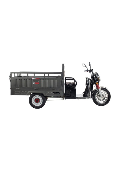 Stmax Gf5000 3 Tekerli Kasalı Elektrikli Moped - Gri