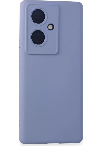 Newface Vivo V29 Lite Kılıf Nano İçi Kadife Silikon - Lila