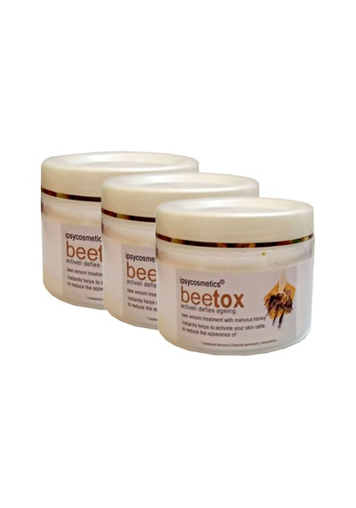 İpsycosmetics Beetox Doğal Arı Özü - Yüz Cilt Dekolte Boyun 100 Ml X 3 Adet