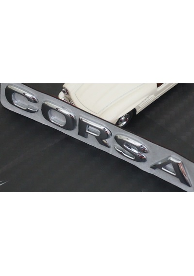 Opel Corsa 3M 3D Krom Abs Logo Amblem