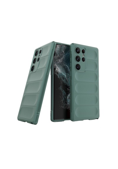 Samsung Uyumlu Galaxy S24 Ultra Kılıf Optimum Lens Çerçeveli Silikon Kapak