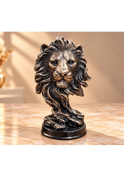 Polyester Aslan Büstü Figür Alk6348 44 Cats