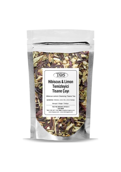 Tos The Organic Spices Hibiscus Limon Temizleyici Tisane Çayı 100 G