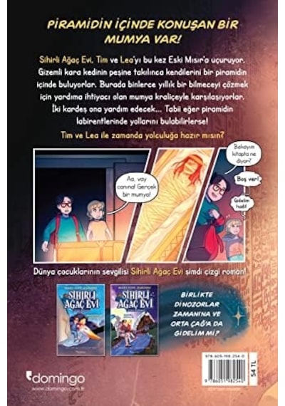 Sihirli Ağaç Evi - Çizgi Roman 3: Piramidin Sırrı