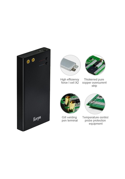 Kerpu Güç Ayarlı Şarjlı Pil Punta Kaynak Makinesi 7500mah
