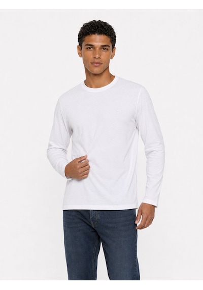 Loft Regular Fit Erkek Tshirt U.kol Lf2044276 Q1.v1 Beyaz