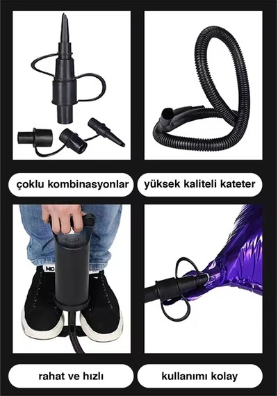 Havuz Şişme Yatak Pompası 30 Cm 2410158