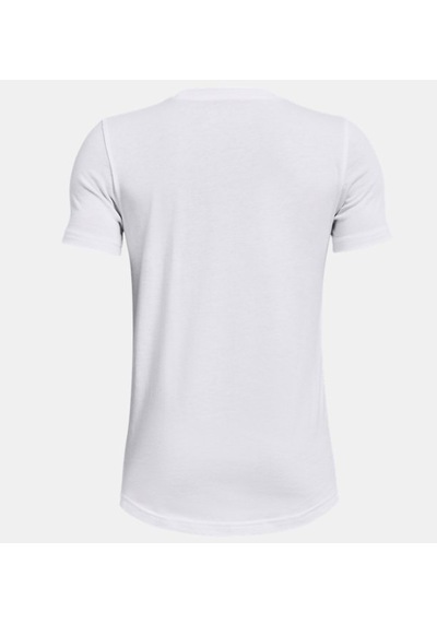 Under Armour Erkek Çocuk Curry Splash Kısa Kollu Tişört Beyaz