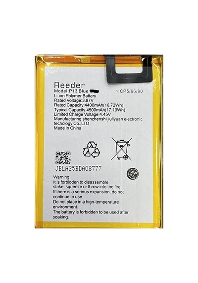Storeşahin P13 Blue Batarya Pil Shn0720
