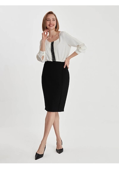 Faik Sönmez Slim Fit Etek 00035 001