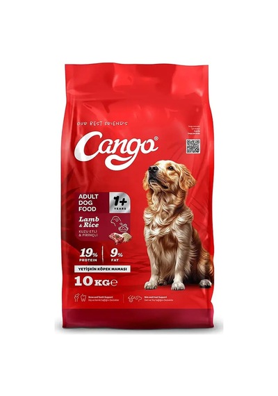 Tr Cango Yetişkin Köpek Maması Kuzu Etli Ve Pirinçli 10 Kg