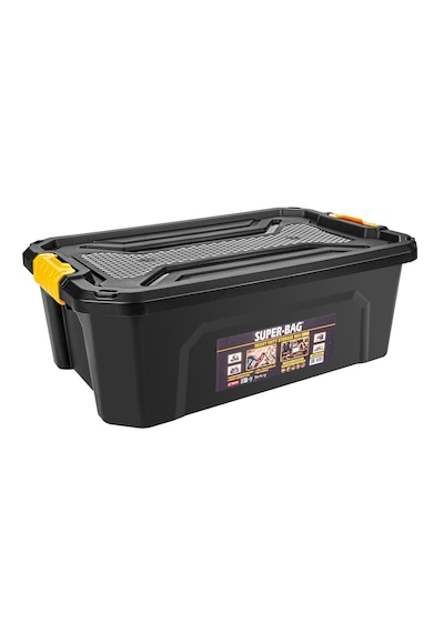 Süper Bag Asr 4044 Superbag Saklama Kutusu Renkli Kapak 30 Lt Bahçe Sandık Depolama Kutusu