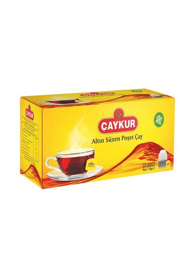 Çaykur Altın Süzen Poşet Çay 2gr 25 Adet Net 50gr