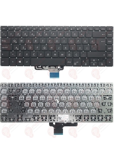 Asus Uyumlu AEXKGU00020, AEXKGA00010, AEXKGA00020 Klavye Tuş Takımı Tuş Seti Siyah Türkçe
