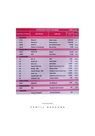 Vetasupra Fertil Revagra 500gr