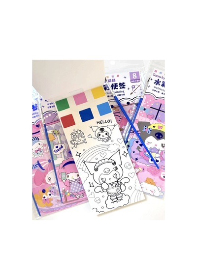 Maxx Sanrio Sulu Boya Defteri 8 Sayfa - 1 Adet