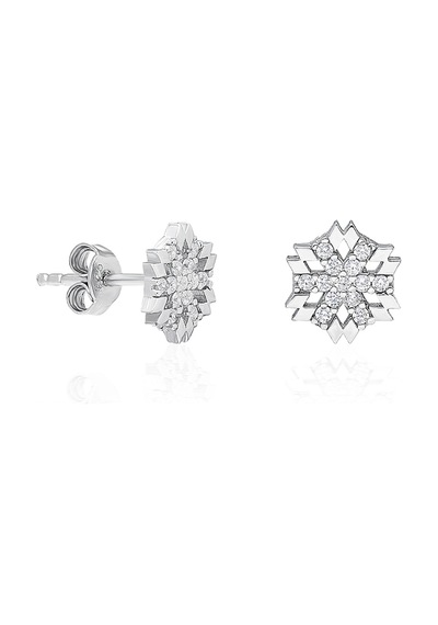 925 Ayar Minik Kartanesi Küpe Kadın Gümüş Küpe N11.9761