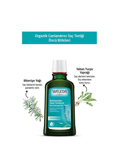 Weleda Organik Canlandırıcı Saç Toniği 100 Ml
