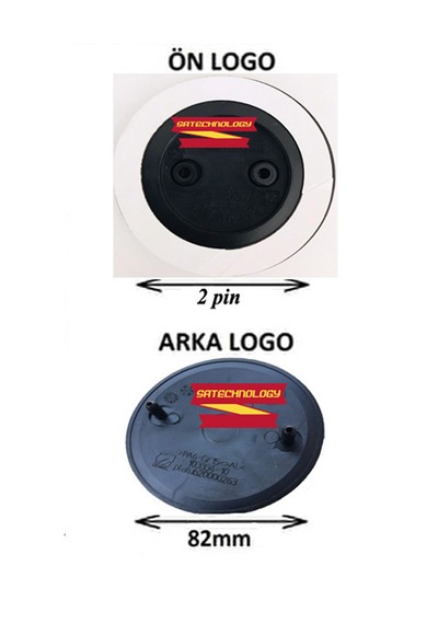 Bmw F10 Kasa Ön Kaput Ve Bagaj Logosu Fullsiyah F10,f07,f11,f18