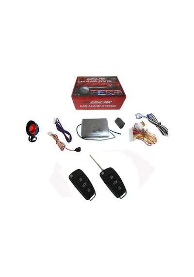 OSCAR OTO ALARM SUSTALI AUDİ TİPİ ANAHTARLIK OSN-458