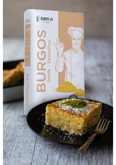 Özmen Un Burgos İrmik Semolina 25 Kg