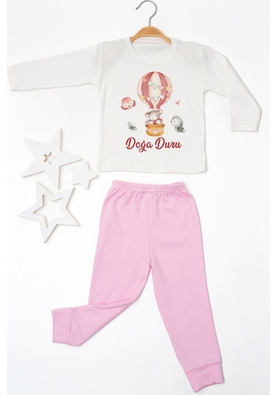 Pia Baby İsimli Kız Çocuk Pijama Takımı %100 Pamuk Penye İsme Özel Baskılı Kişiselleştirilebilir Pijama Seti 20624p14pi Krem Pia Baby İsimli Kız Çocuk Pijama Takımı %100 Pamuk Penye İsme Özel Baskılı Kişiselleştirilebilir Pijama Seti 20624p14pi Krem