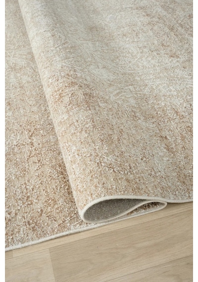 Seyran Halı Nuda 1304 Bej Mikro Polyester - Viskon Makine Halısı