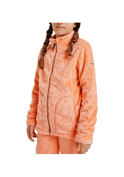 Roxy Roxy Igloo Kız Çocuk Turuncu Polar Ceket Nkn1 Mercan