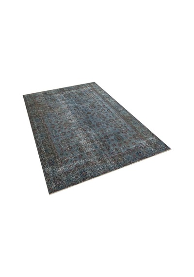 Ilham Verici Vintage El Işlemeli Yün Ipek Pers Halısı - 154x236 Cm 9935