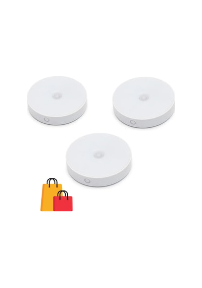 Ct-5180 Sensörlü Mıknatıslı Led 3 Adet Armatür Yeni Tasarım Diğer