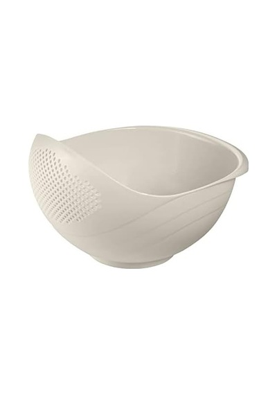 Pirinç Süzgeci & Çok Amaçlı Süzgeç 3 Litre Krem
