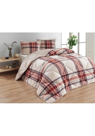 Sarar Merinos Comforter Çift Kişilik Yorgan Bej