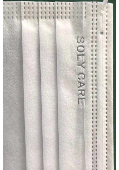 Soly Care 3 Katlı Telli Ultrasonic Cerrahi Maske 2000 Adet