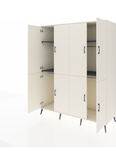 Kronos Gardrop 4 Raflı 8 Kapaklı 4 Askılı 176x59x221 Aytaşı-aytaşı/antrasit Beyaz Kronos Gardrop 4 Raflı 8 Kapaklı 4 Askılı 176x59x221 Aytaşı-aytaşı/antrasit Beyaz