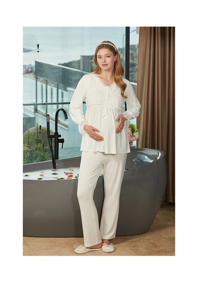 Angbutik Aqua 26626 Pijama Takım Krem