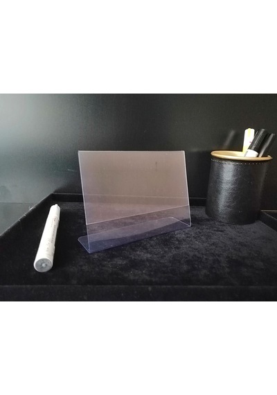 10 Adet Pvc Etiketlik Menülük Broşürlük 10x15 Cm Halı Mobilya Ürün