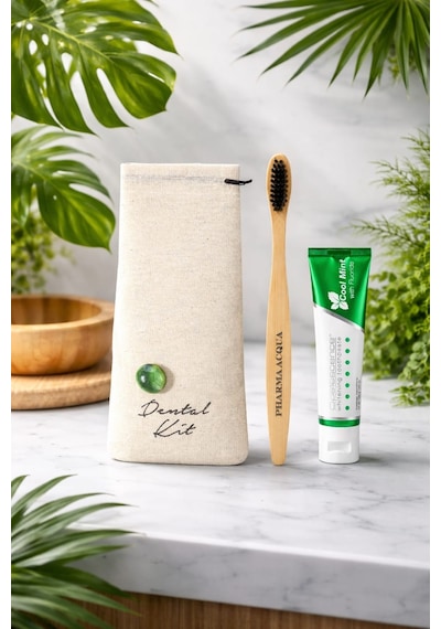 Dental Kit - Opalescence Cool Mint Beyazlatıcı Diş Macunu 28 Gr + Bambu Diş Fırçası