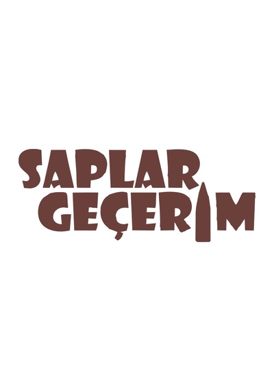 Saplar Geçerim Araba Sticker 17x17 Cm Kahverengi