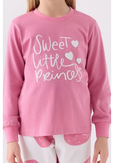 Rolypoly Kız Çocuk Pembe Pijama Takımı Rp3470-c-v1 Pembe